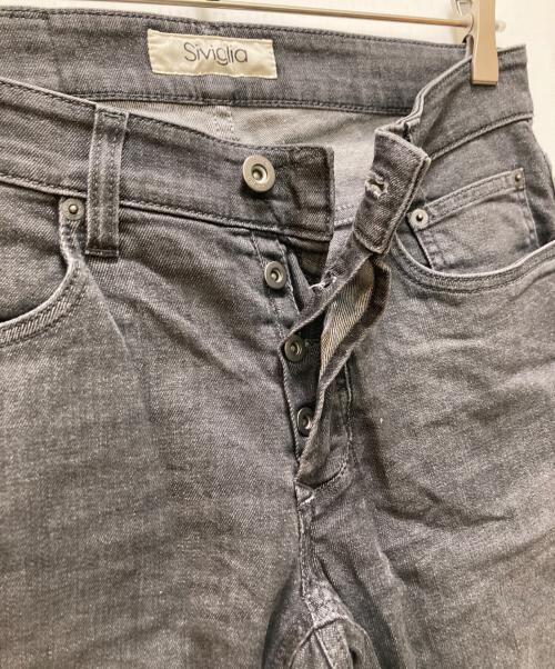 SIVIGLIA（シビリア）SIVIGLIA (シビリア) ストレッチスキニーデニムパンツ ブラック サイズ:31の古着・服飾アイテム