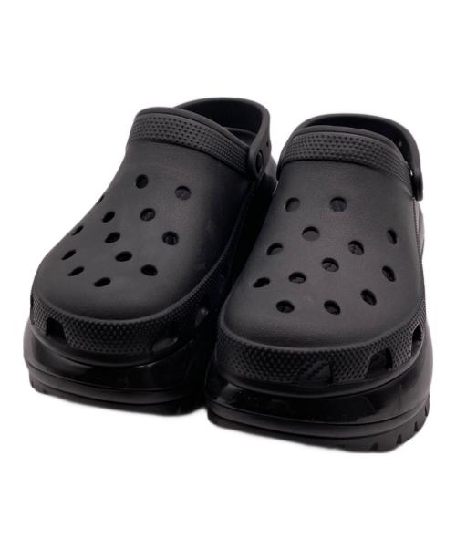 crocs（クロックス）crocs (クロックス) メガクラッシュ クロッグ 厚底サンダル ブラック サイズ:M6 W8の古着・服飾アイテム