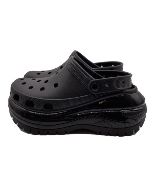 crocs（クロックス）crocs (クロックス) メガクラッシュ クロッグ 厚底サンダル ブラック サイズ:M6 W8の古着・服飾アイテム