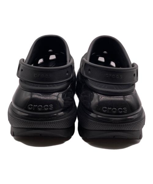 crocs（クロックス）crocs (クロックス) メガクラッシュ クロッグ 厚底サンダル ブラック サイズ:M6 W8の古着・服飾アイテム