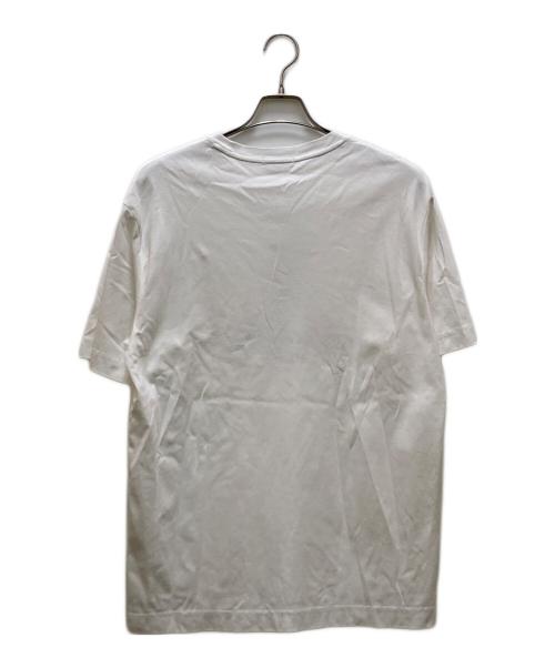 BLACK LABEL CRESTBRIDGE（ブラックレーベル クレストブリッジ）BLACK LABEL CRESTBRIDGE (ブラックレーベル クレストブリッジ) ガーズマングラフィックTシャツ ホワイト サイズ:Lの古着・服飾アイテム