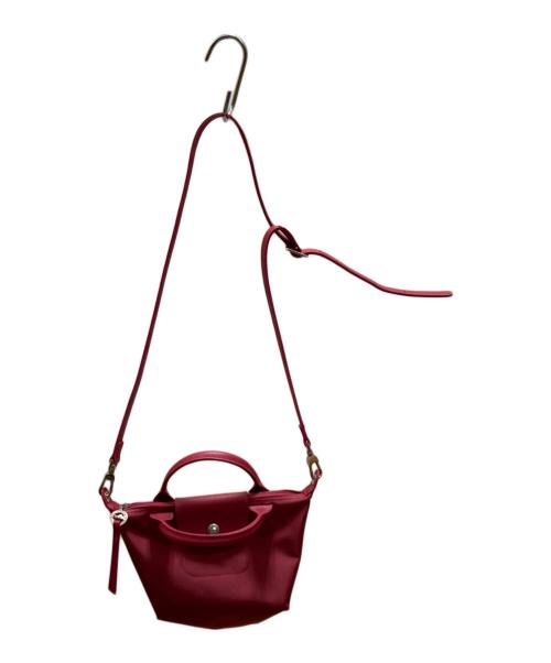 LONGCHAMP（ロンシャン）LONGCHAMP (ロンシャン) ル プリアージュ ネオ ハンド XS 2WAYショルダーバッグ ピンクの古着・服飾アイテム