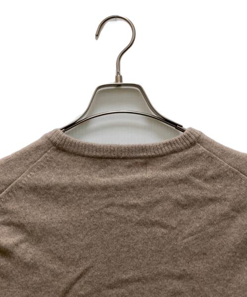 POLO RALPH LAUREN（ポロ・ラルフローレン）POLO RALPH LAUREN (ポロ・ラルフローレン) クルーネックニット ベージュ サイズ:XLの古着・服飾アイテム