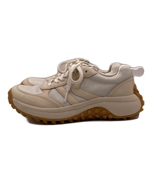 KEEN（キーン）KEEN (キーン) ケーエス86 ローカットスニーカー ベージュ サイズ:２３の古着・服飾アイテム