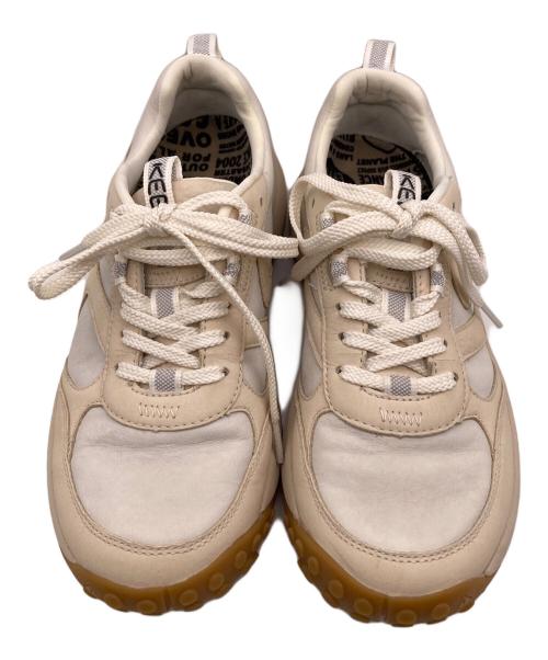 KEEN（キーン）KEEN (キーン) ケーエス86 ローカットスニーカー ベージュ サイズ:２３の古着・服飾アイテム