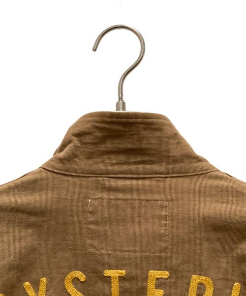 Hysteric Glamour（ヒステリックグラマー）Hysteric Glamour (ヒステリックグラマー) コーデュロイジップブルゾン ブラウン サイズ:Sの古着・服飾アイテム