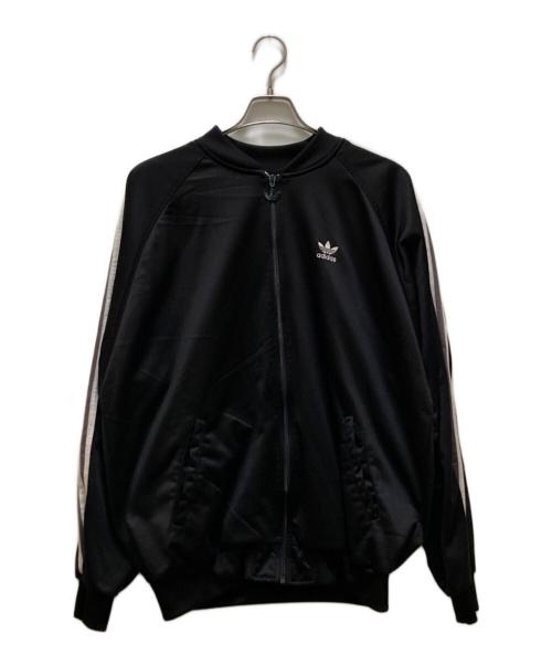 adidas（アディダス）adidas (アディダス) ヴィンテージトラックジャケット ブラック サイズ:Lの古着・服飾アイテム