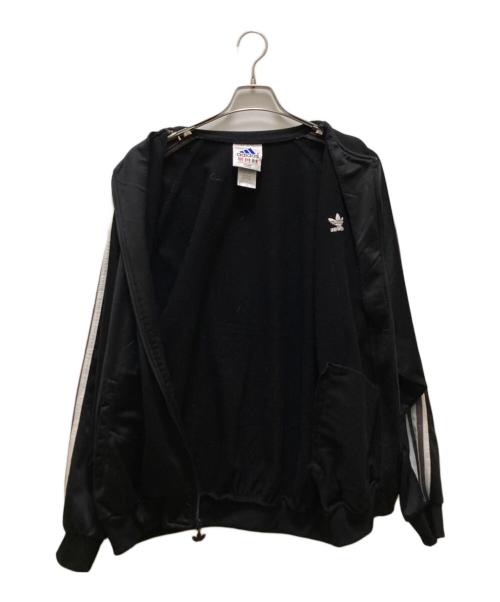 adidas（アディダス）adidas (アディダス) ヴィンテージトラックジャケット ブラック サイズ:Lの古着・服飾アイテム