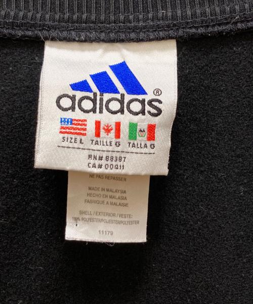 adidas（アディダス）adidas (アディダス) ヴィンテージトラックジャケット ブラック サイズ:Lの古着・服飾アイテム