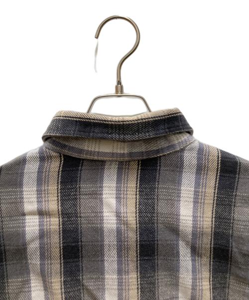 big mac（ビッグマック）big mac (ビッグマック) ヴィンテージコットンチェックシャツ グレー サイズ:XXLXTの古着・服飾アイテム