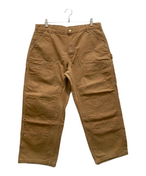 CarHartt（カーハート）CarHartt (カーハート) ダブルニーペインターデニムパンツ ブラウン サイズ:W38/Ⅼ28の古着・服飾アイテム