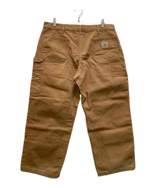 CarHartt（カーハート）CarHartt (カーハート) ダブルニーペインターデニムパンツ ブラウン サイズ:W38/Ⅼ28の古着・服飾アイテム