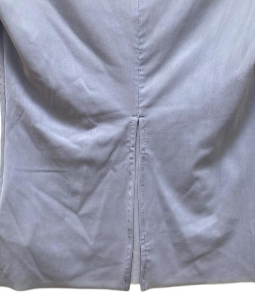 CLANE（クラネ）CLANE (クラネ) シアーメッシュクルーネックトップス ブルー サイズ:2 未使用品の古着・服飾アイテム