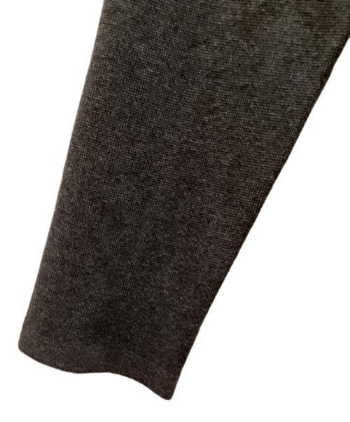 PLST（プラステ）PLST (プラステ) レーヨンブレンドニットダブルジャケット グレー サイズ:L 未使用品の古着・服飾アイテム
