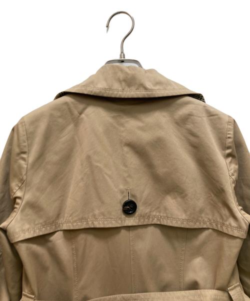 BURBERRY BLUE LABEL（バーバリー ブルー レーベル）BURBERRY BLUE LABEL (バーバリー ブルー レーベル) 裏地ノバチェックトレンチコート ベージュ サイズ:38の古着・服飾アイテム