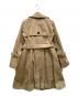 BURBERRY BLUE LABEL (バーバリー ブルー レーベル) 裏地ノバチェックトレンチコート ベージュ サイズ:38：12000円