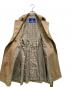 中古・古着 BURBERRY BLUE LABEL (バーバリー ブルー レーベル) 裏地ノバチェックトレンチコート ベージュ サイズ:38：12000円