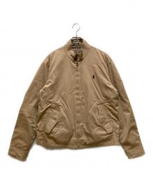 POLO RALPH LAUREN（ポロ・ラルフローレン）の古着「リバーシブルハウンドトゥーススイングトップ」｜ベージュ