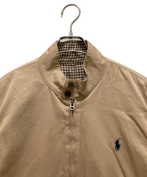 POLO RALPH LAUREN（ポロ・ラルフローレン）POLO RALPH LAUREN (ポロ・ラルフローレン) リバーシブルハウンドトゥーススイングトップ ベージュ サイズ:Mの古着・服飾アイテム