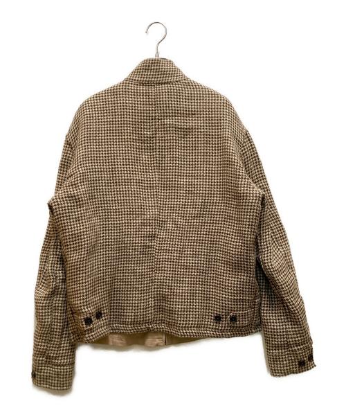 POLO RALPH LAUREN（ポロ・ラルフローレン）POLO RALPH LAUREN (ポロ・ラルフローレン) リバーシブルハウンドトゥーススイングトップ ベージュ サイズ:Mの古着・服飾アイテム