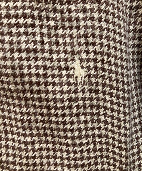 POLO RALPH LAUREN（ポロ・ラルフローレン）POLO RALPH LAUREN (ポロ・ラルフローレン) リバーシブルハウンドトゥーススイングトップ ベージュ サイズ:Mの古着・服飾アイテム