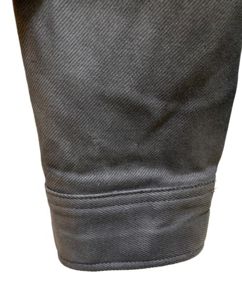 G-STAR RAW（ジースターロゥ）G-STAR RAW (ジースターロゥ) ペイントデザインコーティングデニムジャケット ブラック サイズ:Ｍの古着・服飾アイテム