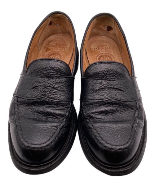 JOSEPH CHEANEY & SONS（ジョセフチーニー）joseph cheaney & sons (ジョセフチーニー) ハワードRコインローファー ブラック サイズ:61の古着・服飾アイテム