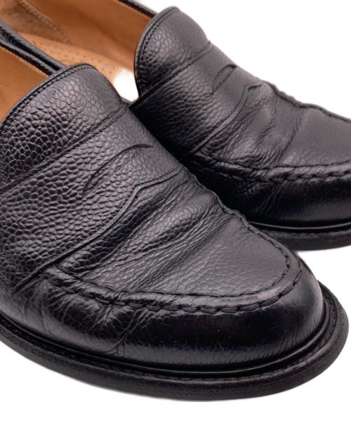 JOSEPH CHEANEY & SONS（ジョセフチーニー）joseph cheaney & sons (ジョセフチーニー) ハワードRコインローファー ブラック サイズ:61の古着・服飾アイテム
