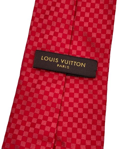 LOUIS VUITTON（ルイ ヴィトン）LOUIS VUITTON (ルイ ヴィトン) ネクタイ レッド サイズ:不明の古着・服飾アイテム