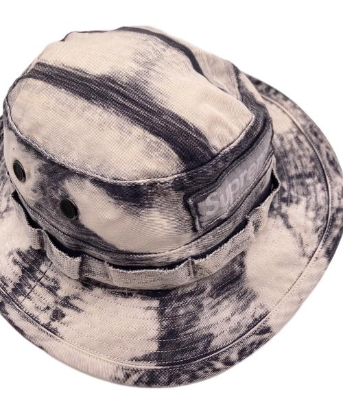 SUPREME（シュプリーム）Supreme (シュプリーム) BLEACHED CHINO BOONIE グレーの古着・服飾アイテム