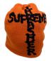 中古・古着 SUPREME (シュプリーム) THRASHER (スラッシャー) BEANIE オレンジ：8000円