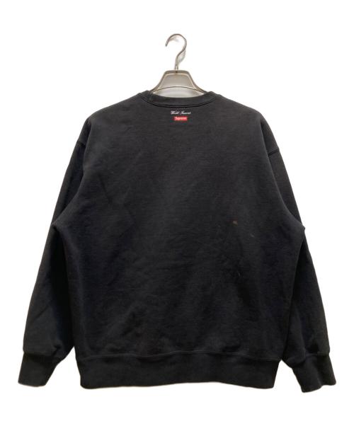 SUPREME（シュプリーム）SUPREME (シュプリーム) AERIAL CREWNECK スウエット ブラック サイズ: Lの古着・服飾アイテム