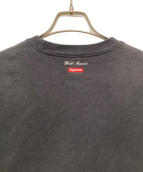 SUPREME（シュプリーム）SUPREME (シュプリーム) AERIAL CREWNECK スウエット ブラック サイズ: Lの古着・服飾アイテム