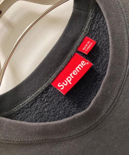 SUPREME（シュプリーム）SUPREME (シュプリーム) AERIAL CREWNECK スウエット ブラック サイズ: Lの古着・服飾アイテム