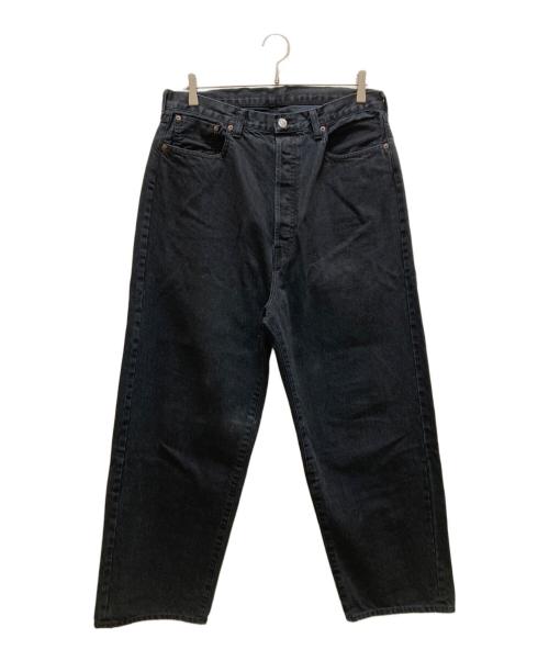 everyone（エブリワン）everyone (エブリワン) A.PRESSE (アプレッセ) Vintage Baggy Denim Pants ブラック サイズ: Lの古着・服飾アイテム