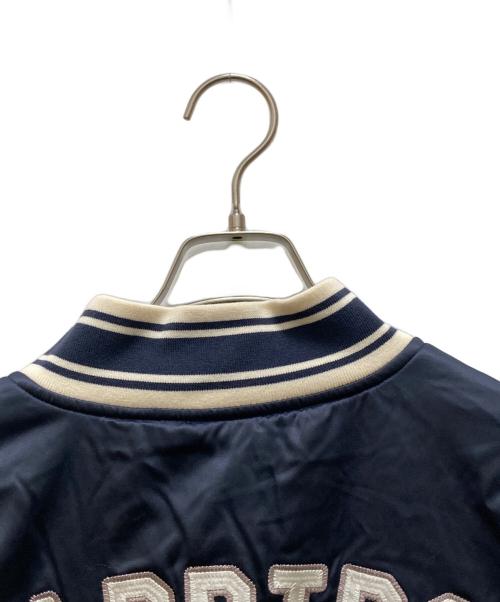 Fanatics（ファナティクス）FANATICS (ファナティクス) STABRIDGE (スタブリッジ) MLB (エムエルビー) サテンスタジアムジャケット ネイビー サイズ:XL 未使用品の古着・服飾アイテム