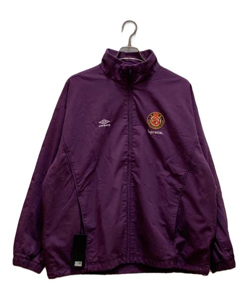 SUPREME（シュプリーム）SUPREME (シュプリーム) UMBRO (アンブロ) コットンリップストップ トラックジャケット パープル サイズ:Lの古着・服飾アイテム