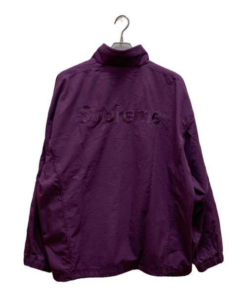 SUPREME（シュプリーム）SUPREME (シュプリーム) UMBRO (アンブロ) コットンリップストップ トラックジャケット パープル サイズ:Lの古着・服飾アイテム