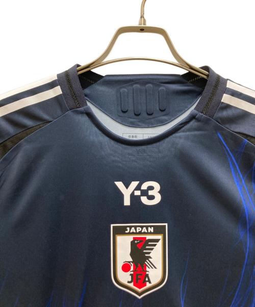 Y-3（ワイスリー）Y-3 (ワイスリー) adidas (アディダス) ゲームシャツ ネイビー サイズ:XLの古着・服飾アイテム
