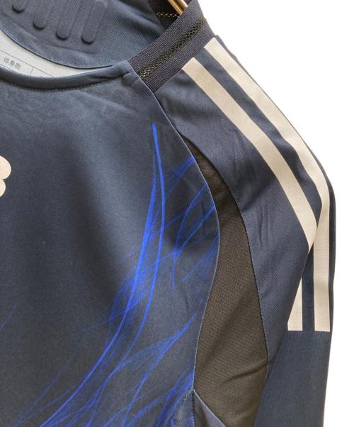 Y-3（ワイスリー）Y-3 (ワイスリー) adidas (アディダス) ゲームシャツ ネイビー サイズ:XLの古着・服飾アイテム