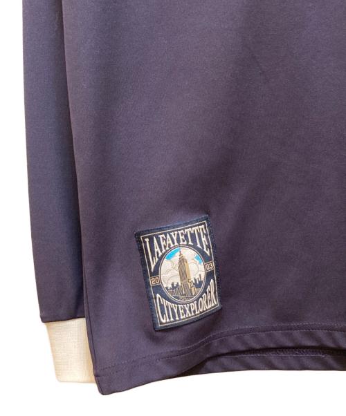 LFYT（エルエフワイティー）LFYT (エルエフワイティー) CHAMPIONSHIP L/S SOCCER JERSEY ネイビー サイズ:Mの古着・服飾アイテム
