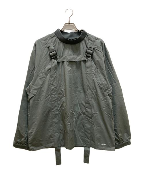 F/CE.（エフシーイー）F/CE. (エフシーイー) パラシュートプルオーバーシャツ グレー サイズ:L 未使用品の古着・服飾アイテム