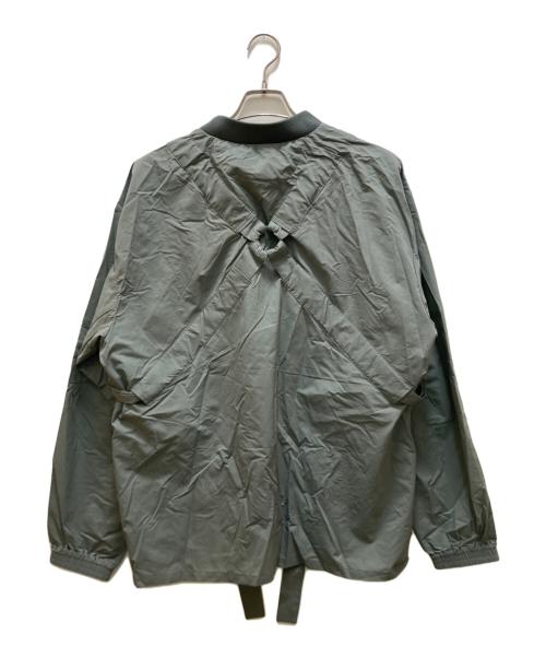 F/CE.（エフシーイー）F/CE. (エフシーイー) パラシュートプルオーバーシャツ グレー サイズ:L 未使用品の古着・服飾アイテム