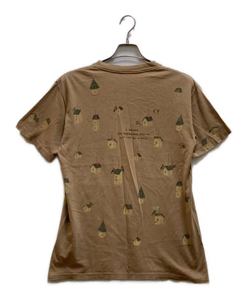 VINTAGE（ヴィンテージ）VINTAGE (ヴィンテージ) オールド両面プリントTシャツ ベージュ サイズ:Freeの古着・服飾アイテム