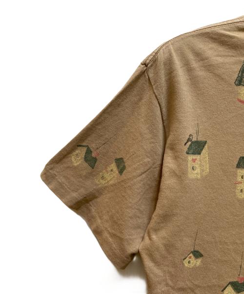 VINTAGE（ヴィンテージ）VINTAGE (ヴィンテージ) オールド両面プリントTシャツ ベージュ サイズ:Freeの古着・服飾アイテム