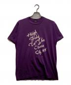 FRUIT OF THE LOOM BESTフルーツオブザルーム）の古着「オールドプリントTシャツ」｜パープル