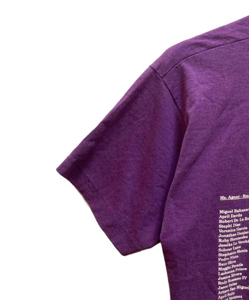 FRUIT OF THE LOOM BEST（フルーツオブザルーム）FRUIT OF THE LOOM BEST (フルーツオブザルーム) オールドプリントTシャツ パープル サイズ:Lの古着・服飾アイテム