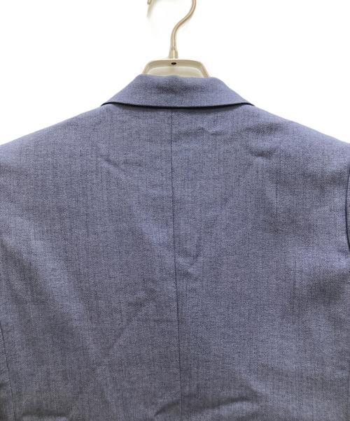 PLST（プラステ）PLST (プラステ) トリアセブレンドオックスダブルジャケット ネイビー サイズ:mの古着・服飾アイテム