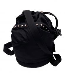 MACKINTOSH（マッキントッシュ）の古着「ANNAN バケットバッグ スタッズ」｜ブラック