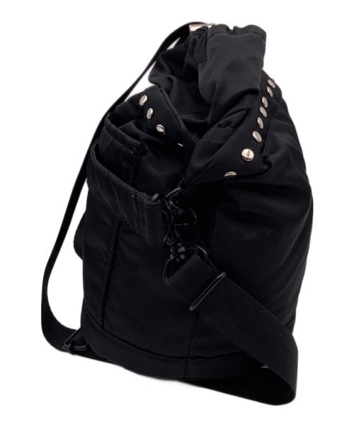 MACKINTOSH（マッキントッシュ）MACKINTOSH (マッキントッシュ) ANNAN バケットバッグ スタッズ ブラックの古着・服飾アイテム